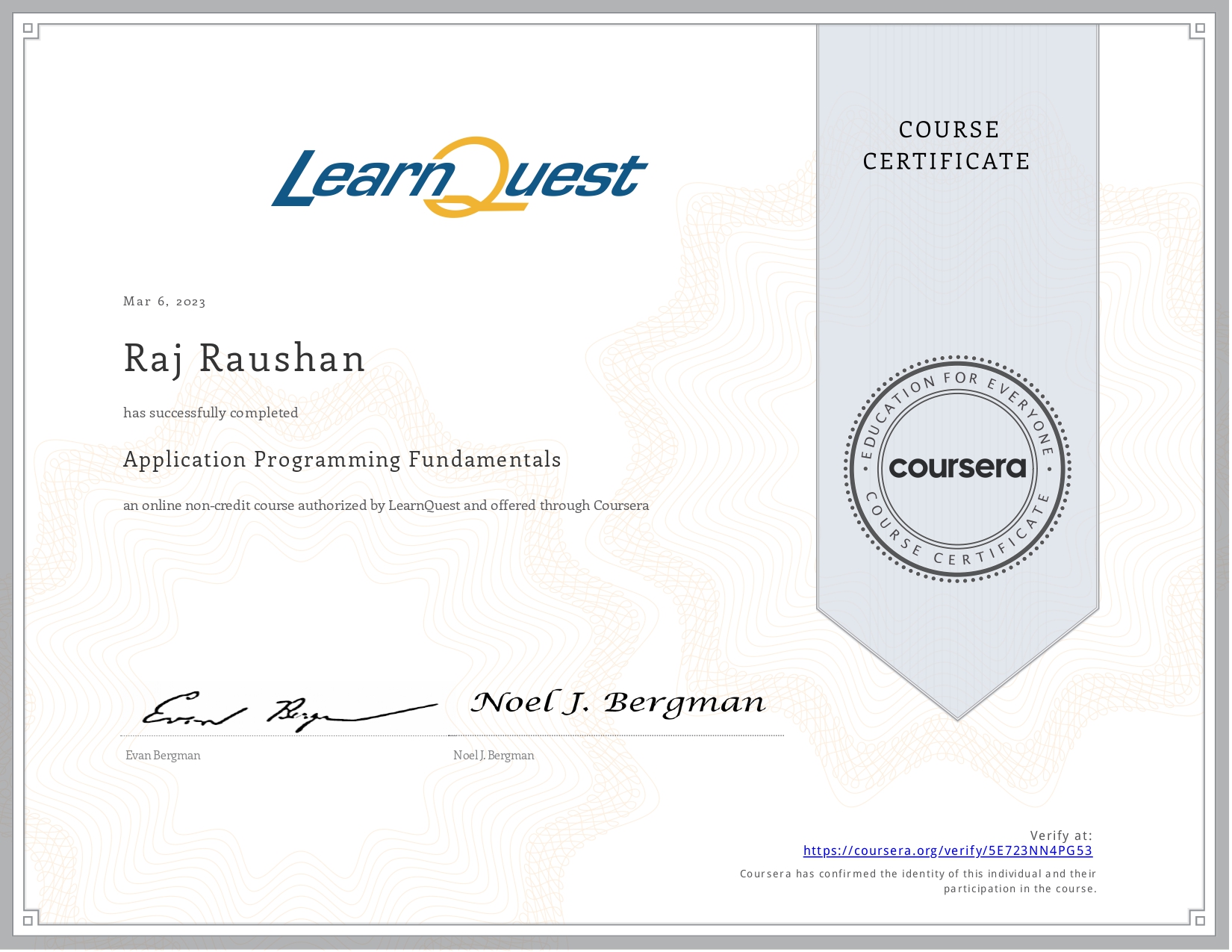 Application Programming Fundamentals